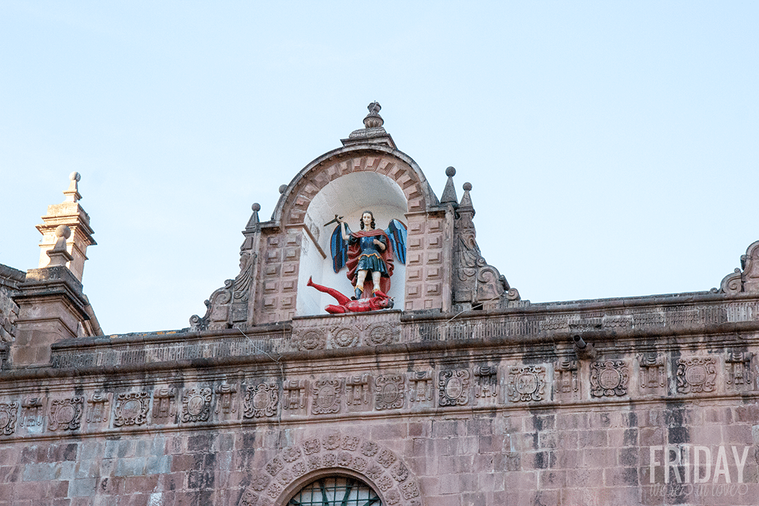 Cusco Peru travel view. 