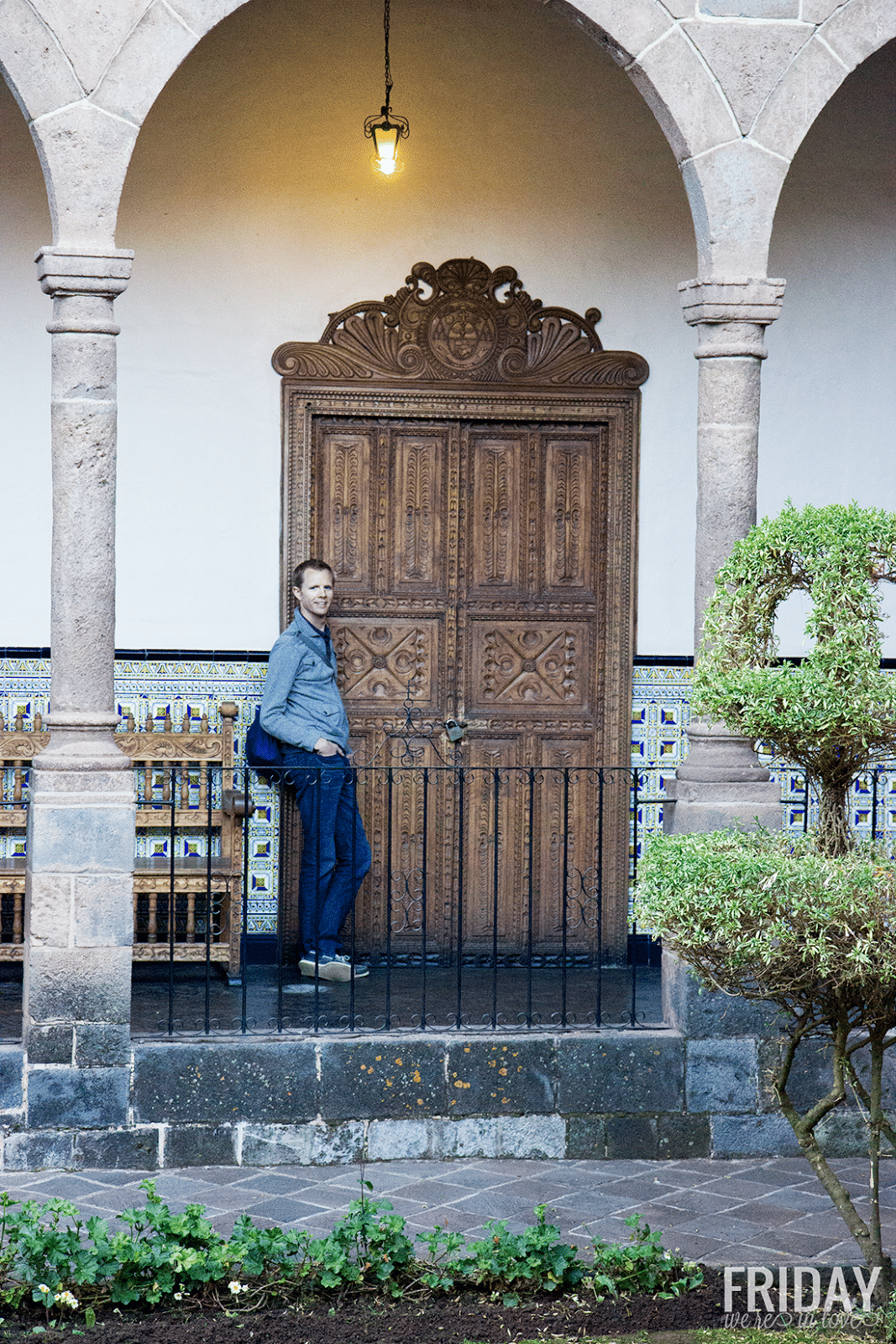 Historic District Cusco Peru. 