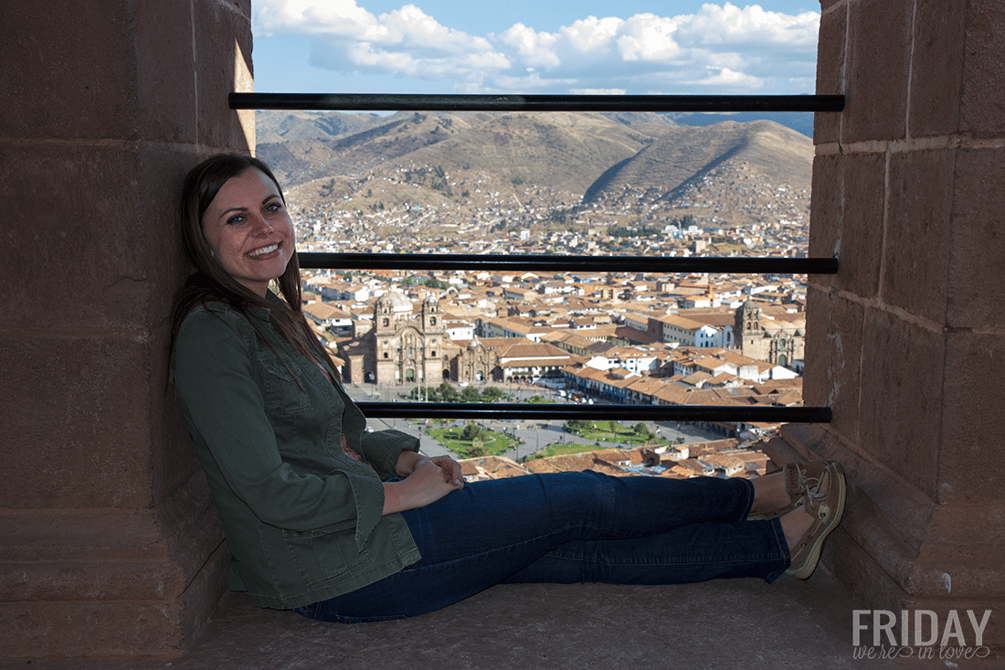 View of Cusco Peru. 