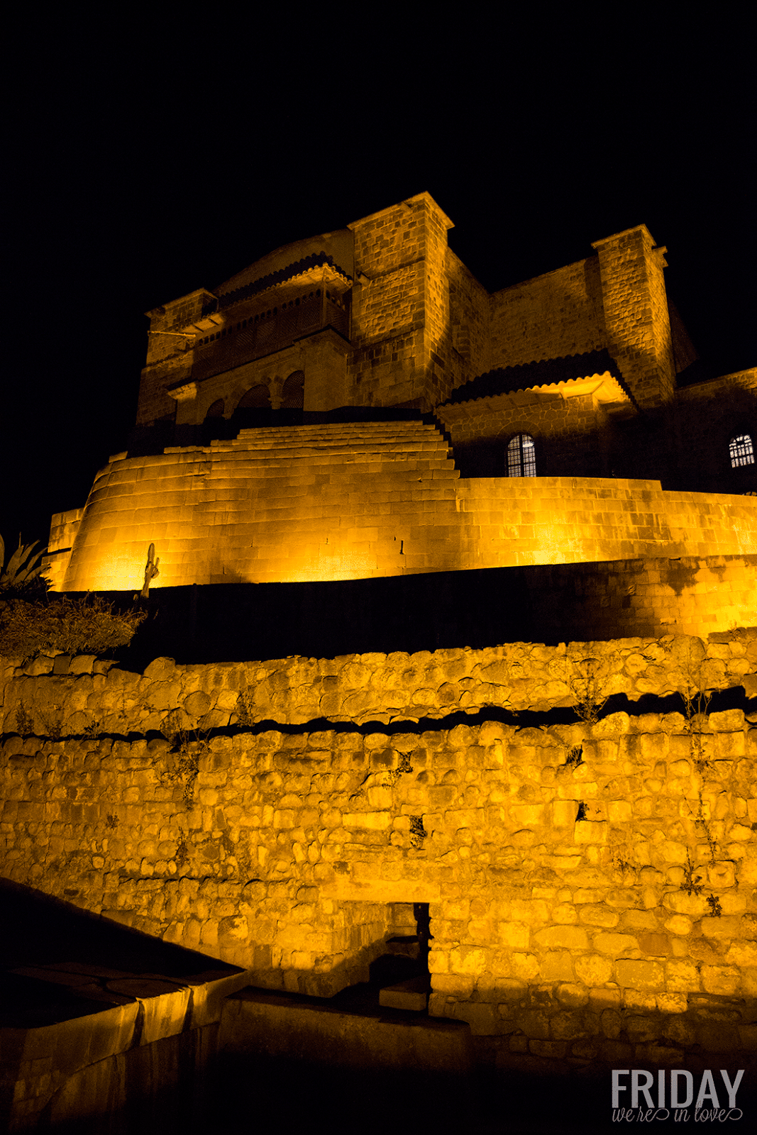 Historic Buildings in Cusco Peru. 