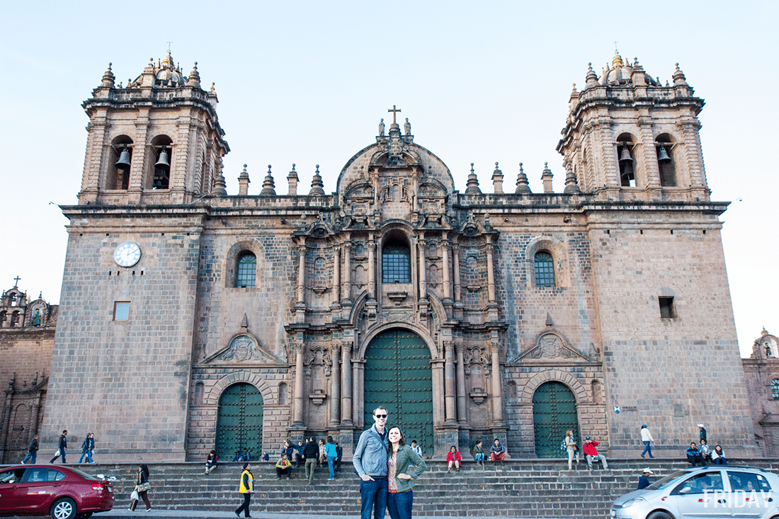 Visiting Cusco, Peru Cathedral. 