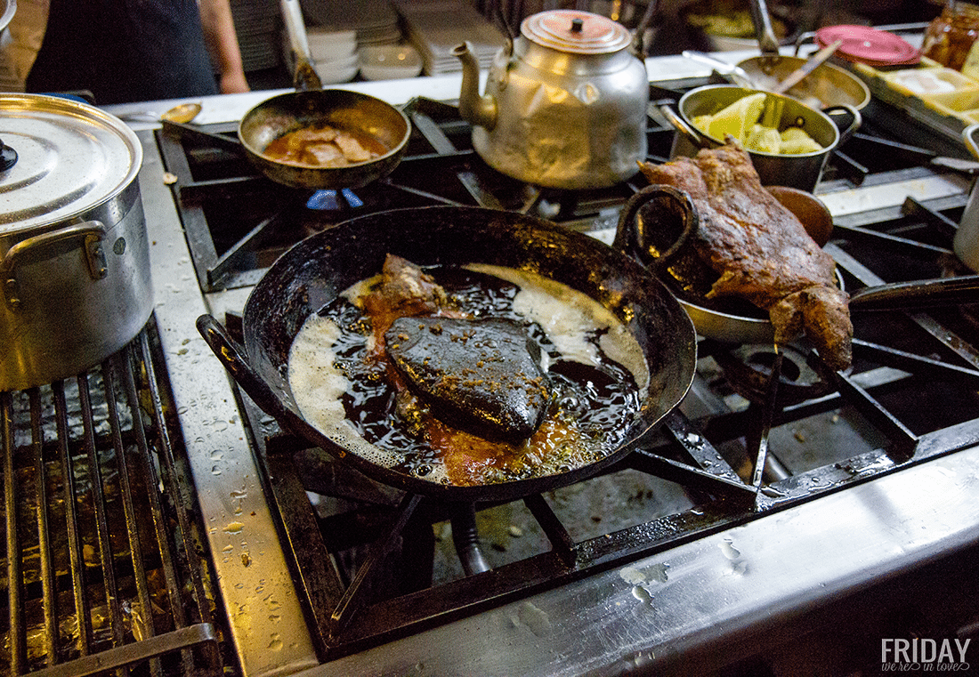 Trying Guinea Pig (Cuy) in Cusco Peru. 