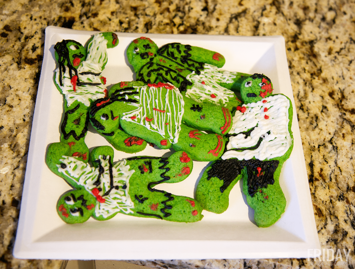 Zombie Cookie Decorating Date