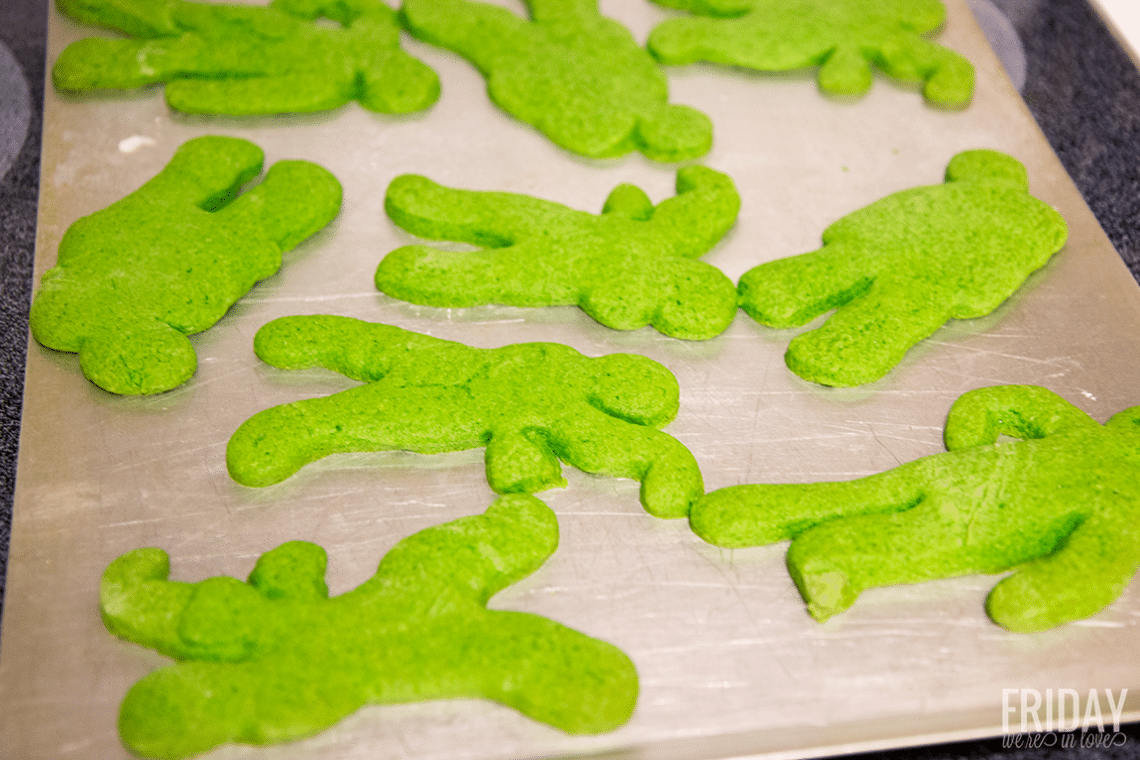 Zombie Dance Party Sugar Cookies 