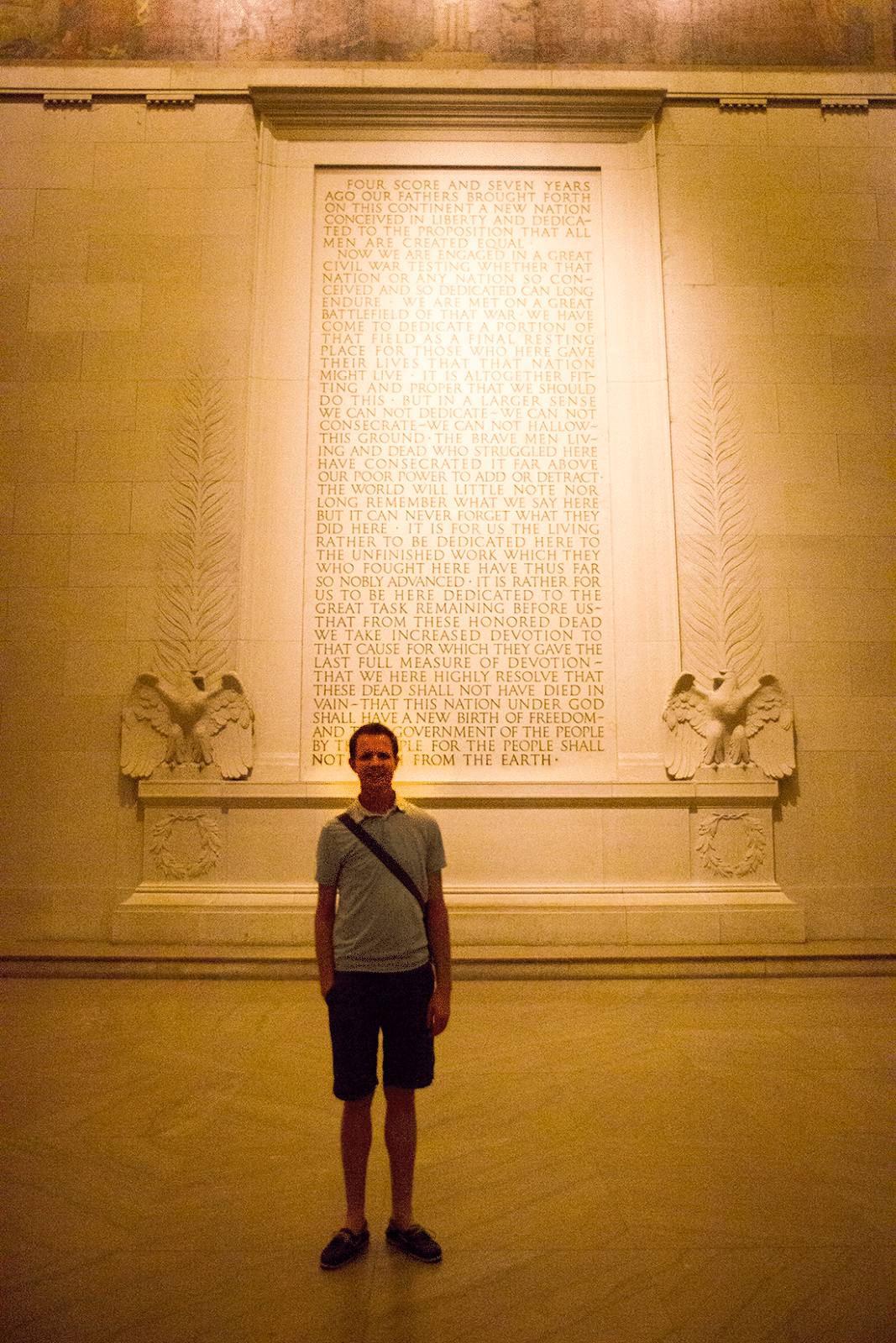 The Lincoln Memorial in Washington D.C.