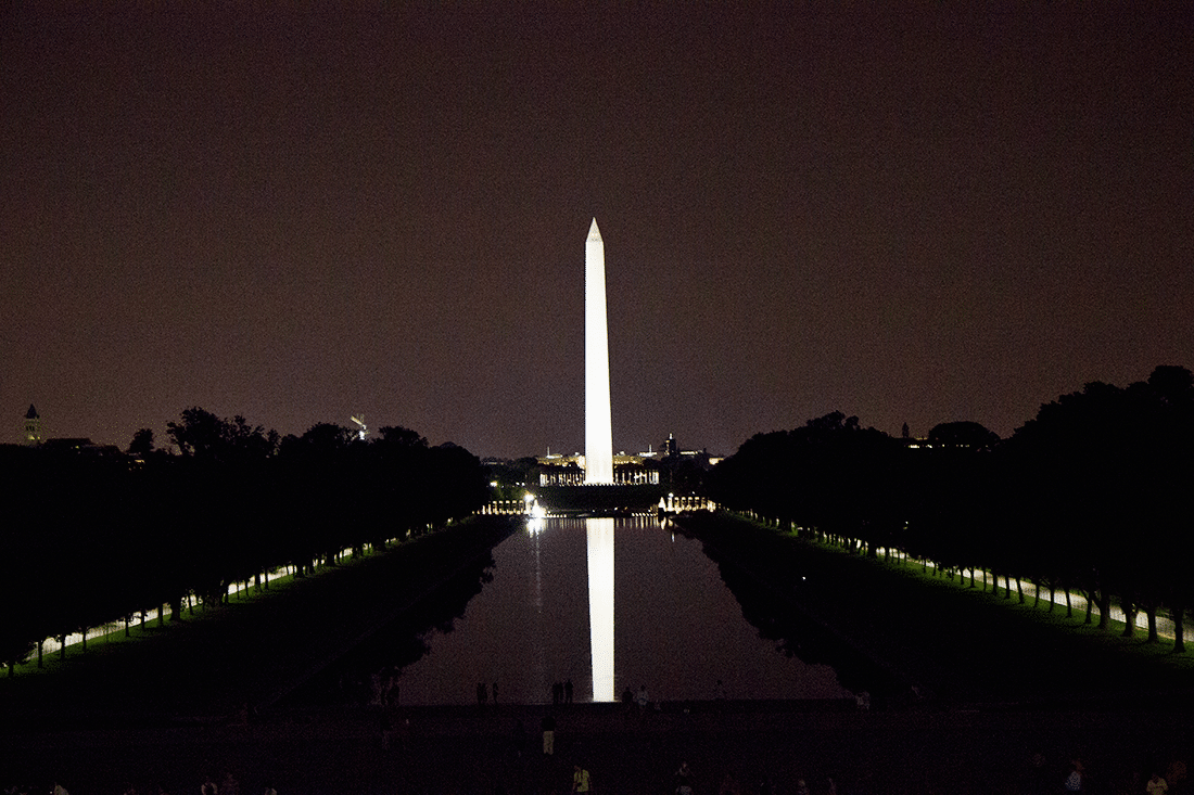 The Lincoln Memorial in Washington D.C.