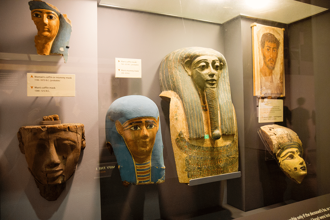 Mummies at the Natural History Museum