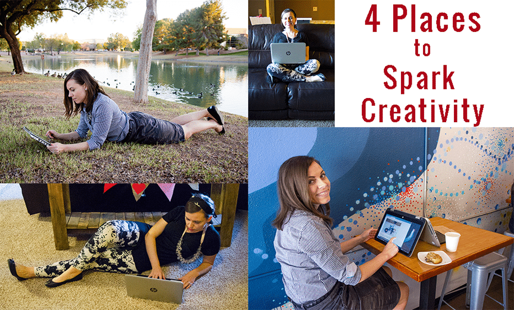 Four Places I Work to Help Bend the Rules and Spark Creativity