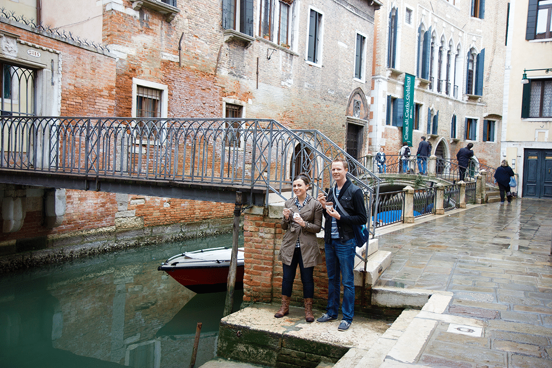 Gelato in Venice, Italy. 