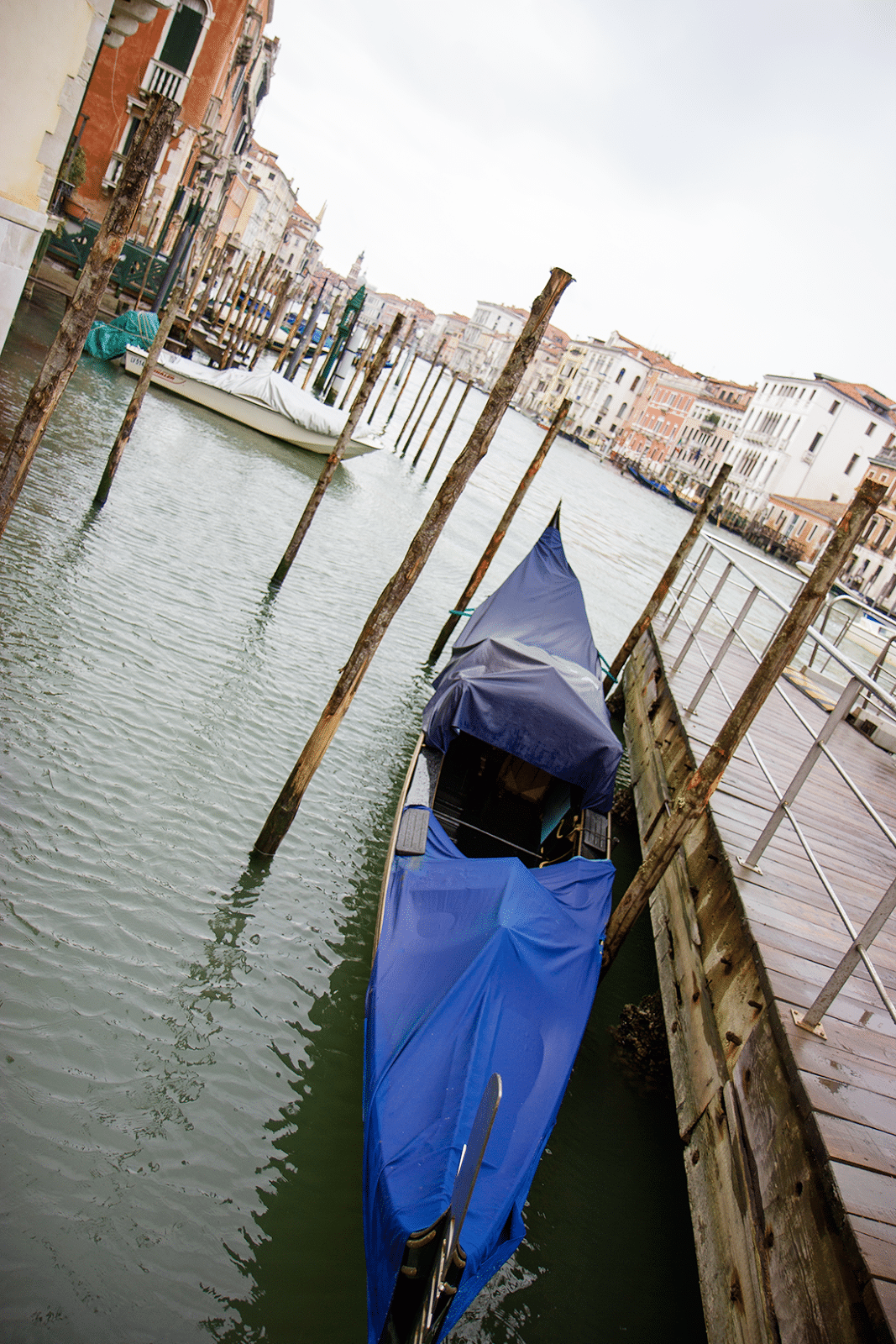 Rainy Day in Venice, Italy. 