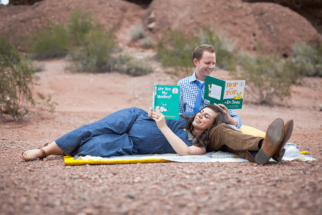 Cute couple maternity picture. 