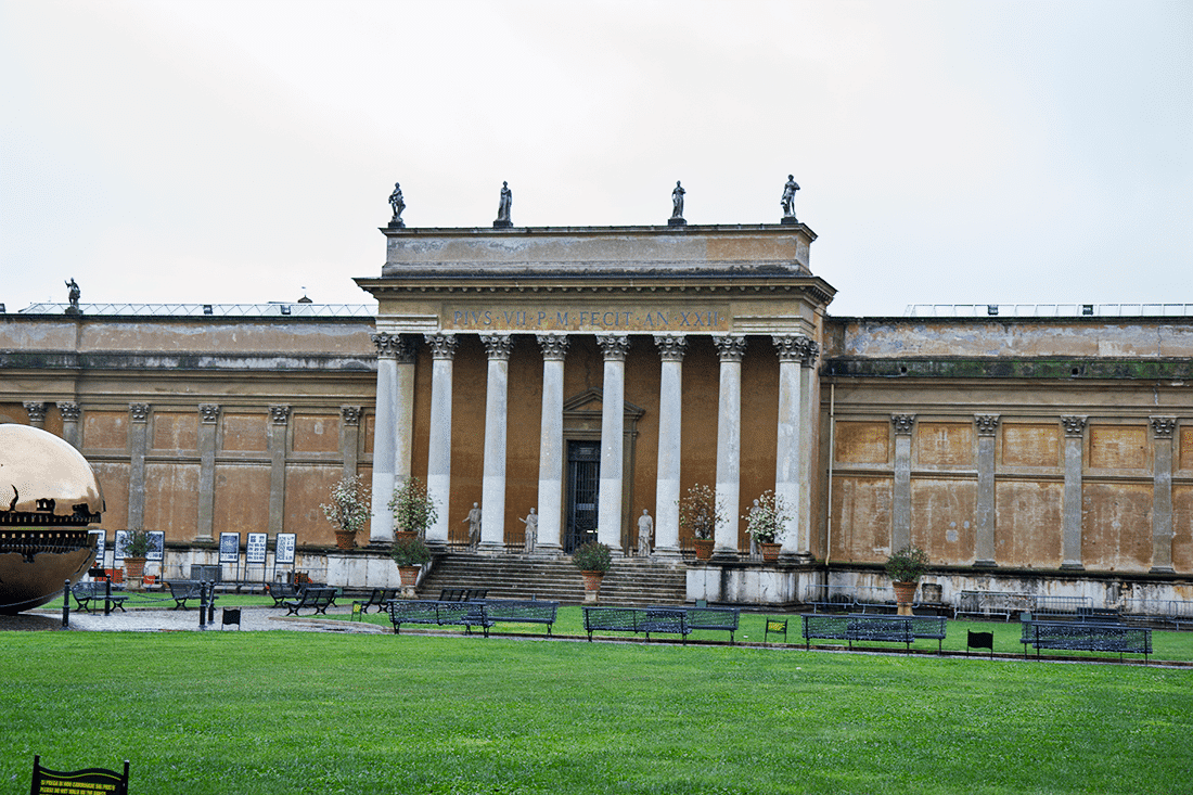 Visiting the Vatican in Rome, Italy, 