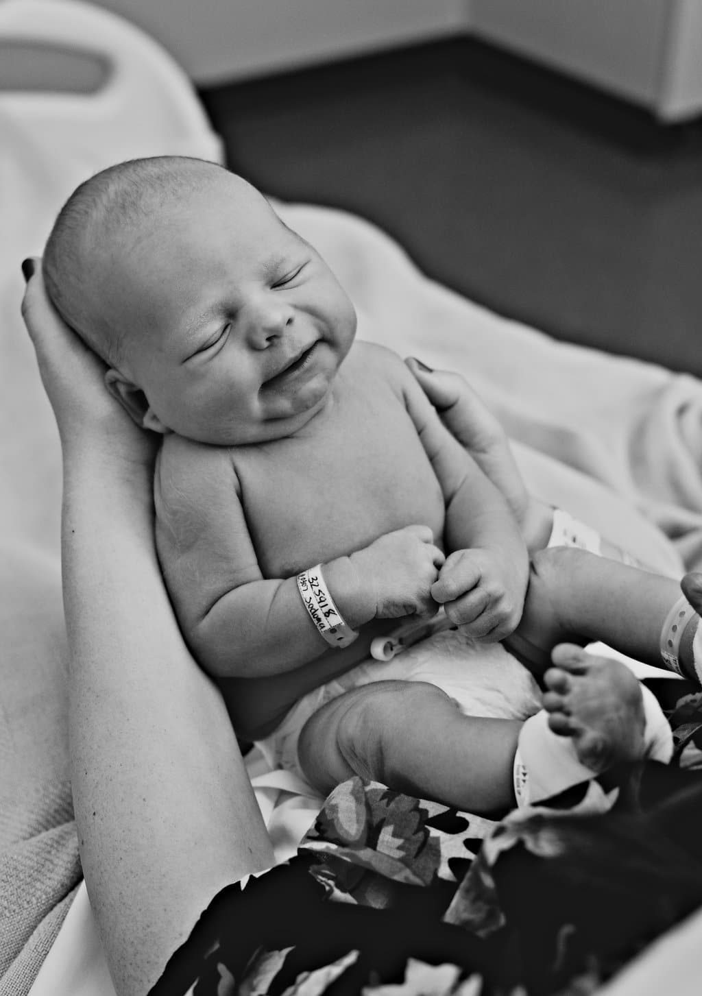 Precious Newborn Hospital Photo Session 