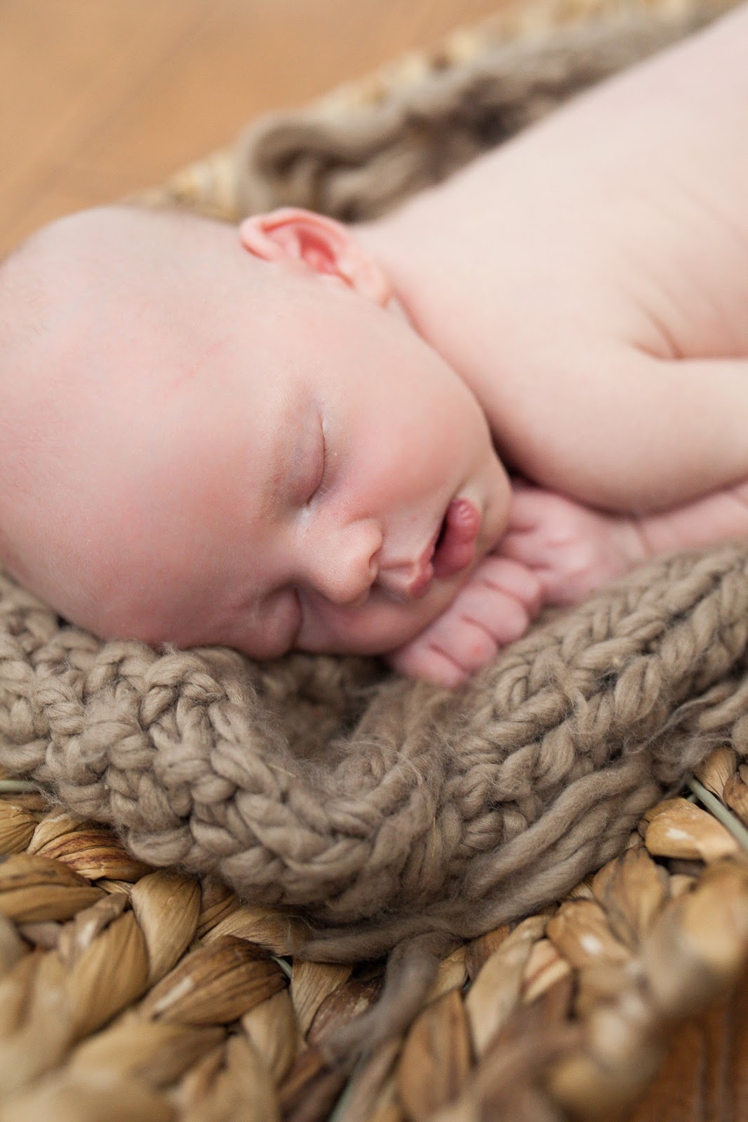 Newborn photos to take: Newborn baby asleep. 