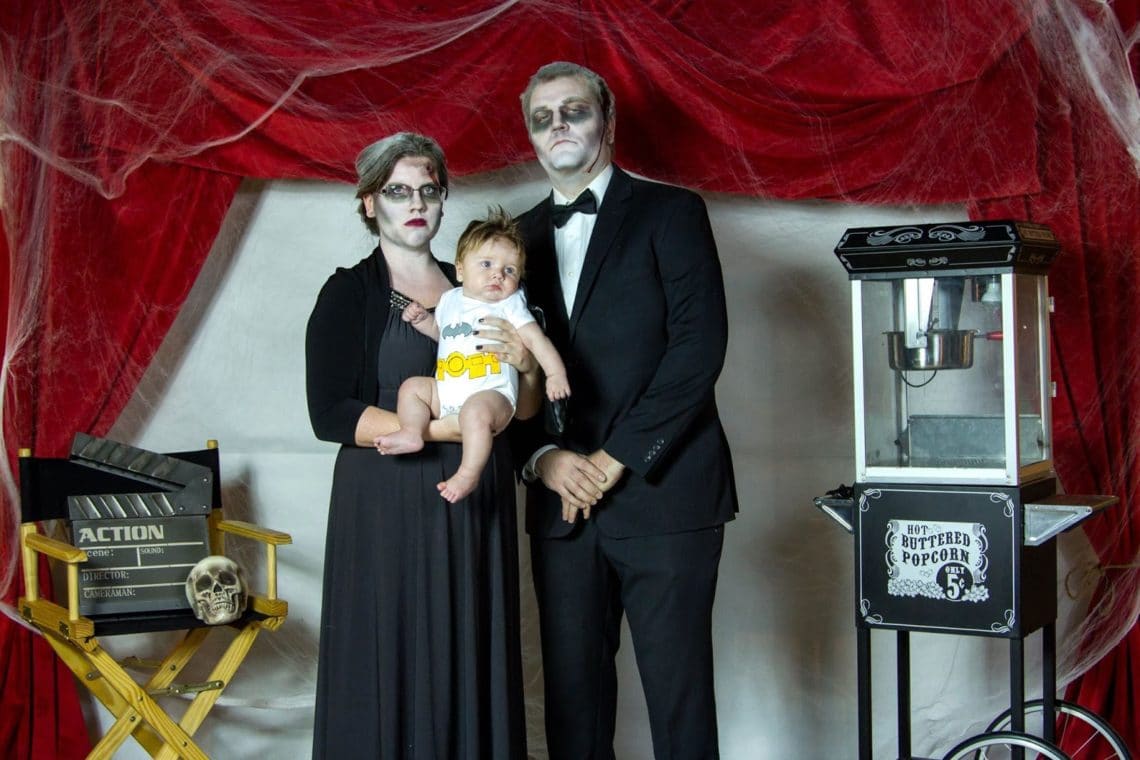 Baby Bruce Wayne parents costume. 