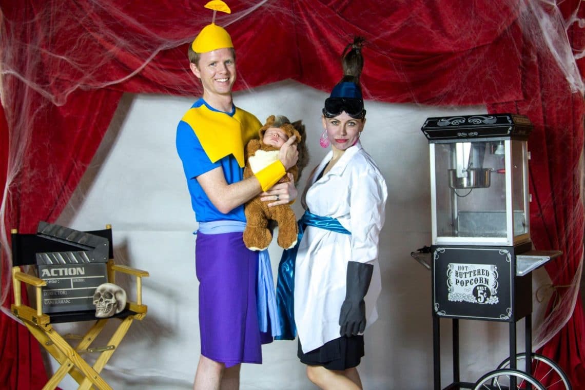 Emperor's New Groove family Costume. 