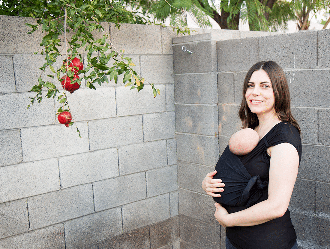 Baby Wearing With Nesting Days and a Giveaway!