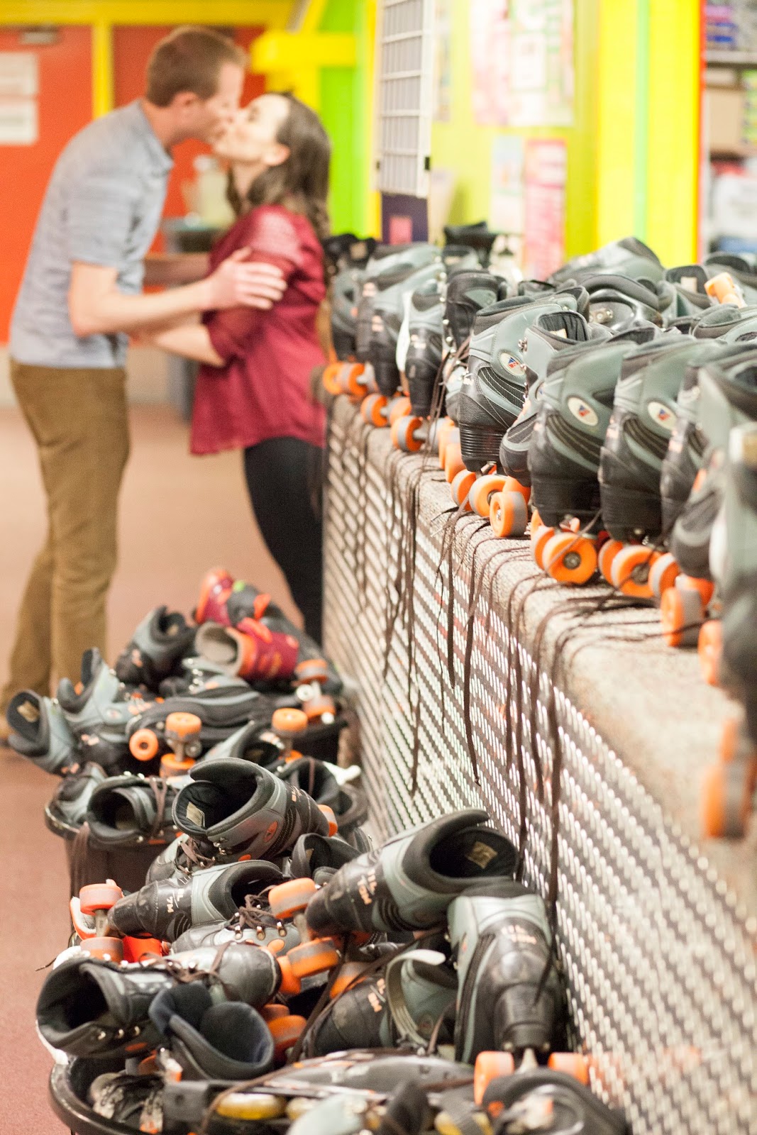 Roller skating date idea