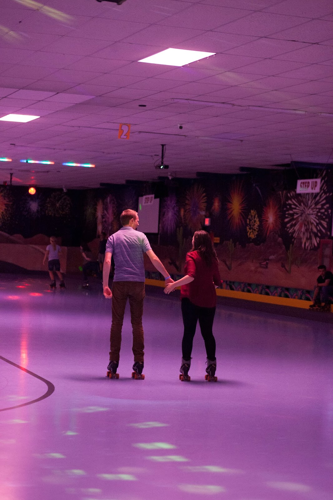 Does roller skating make a good date? 