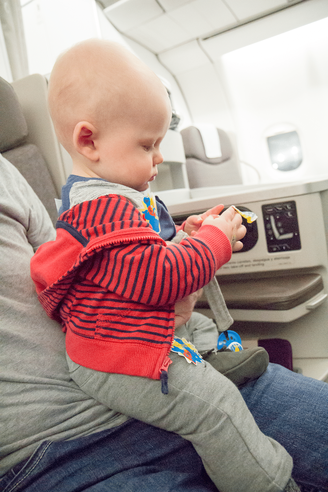 Tips for flying with a baby. 
