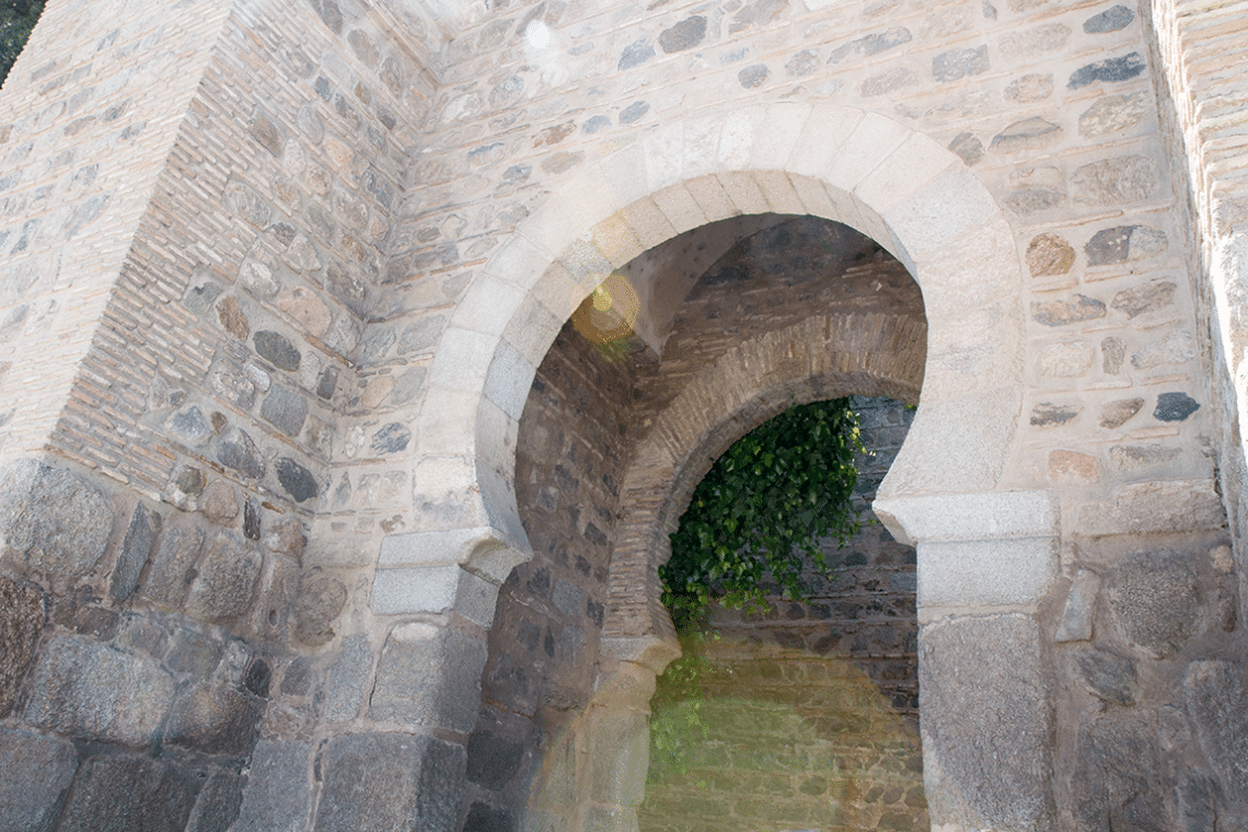 Keyhole of the Toledo fortress. 