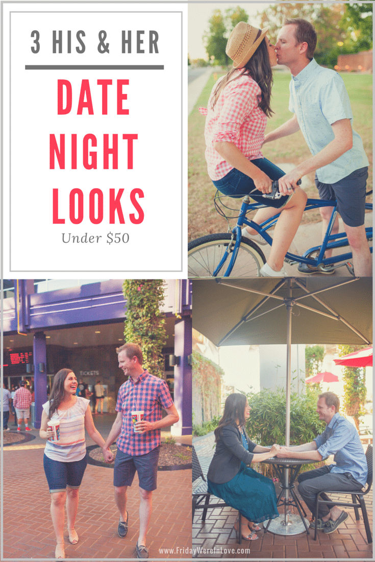 Easy summer date night looks. 