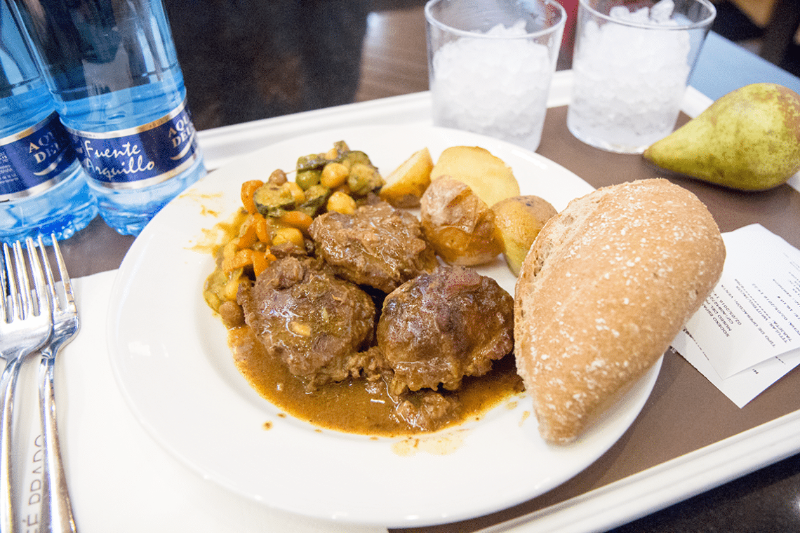 Prado museum cafeteria. 