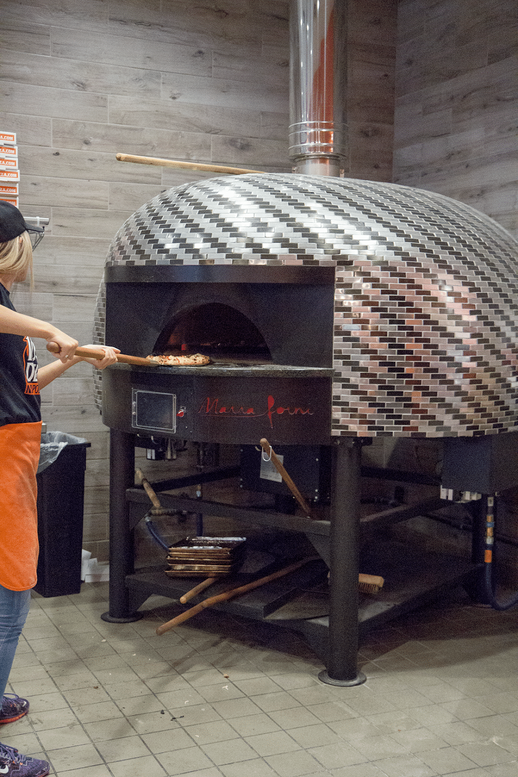 1000 Degrees Neapolitan pizza oven. 