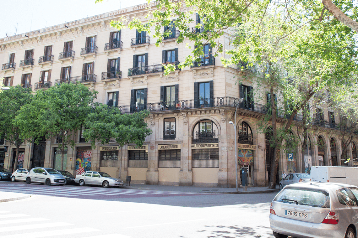La Rambla walking tour in Barcelona. 