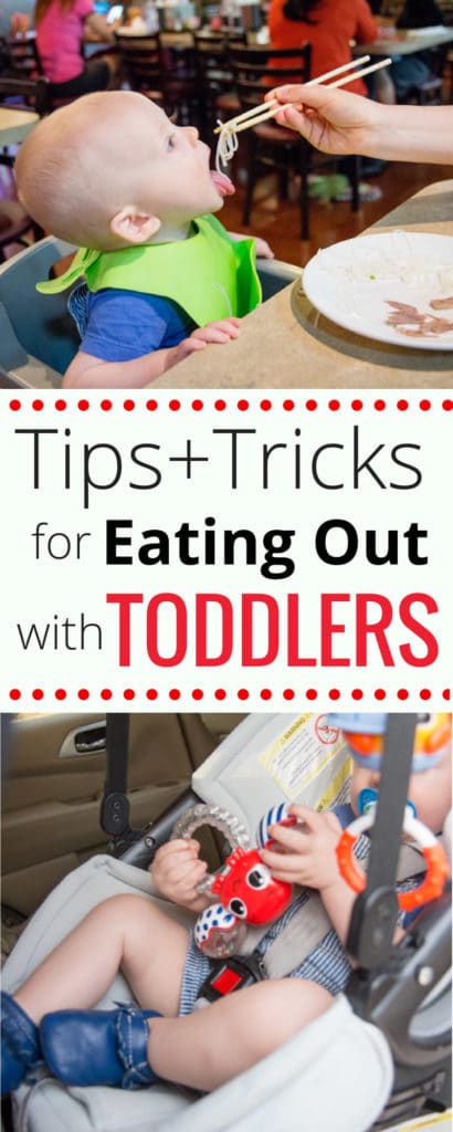 Tips and Tricks for Eating Out with Toddlers