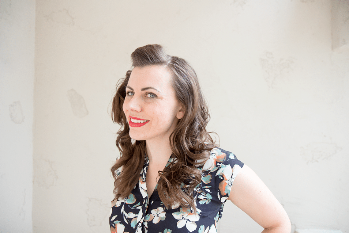 How to do vintage curls. 