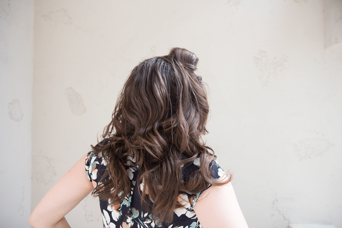 Vintage curls tutorial. 