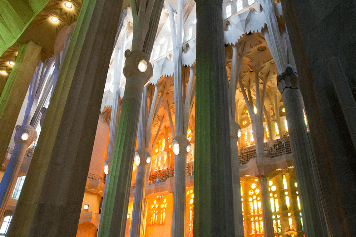 La Sagrada Familia tour. 