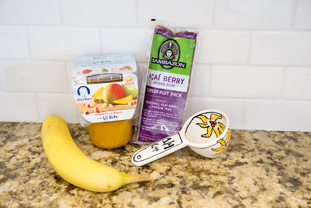 Easy toddler acai bowl recipe. 