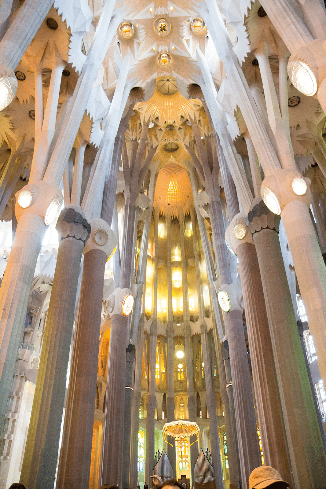 La Sagrada Familia view. 