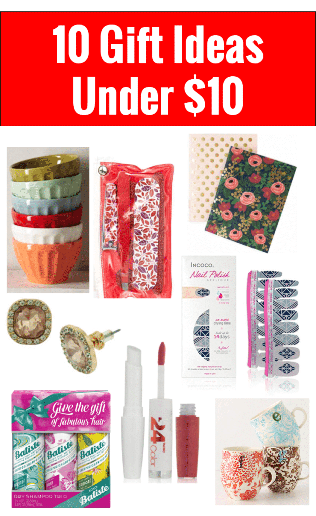 10 Gift Ideas Under $10