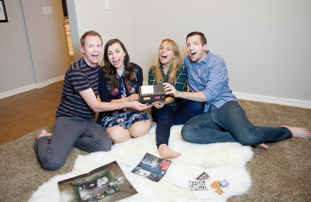 Double date game night. 