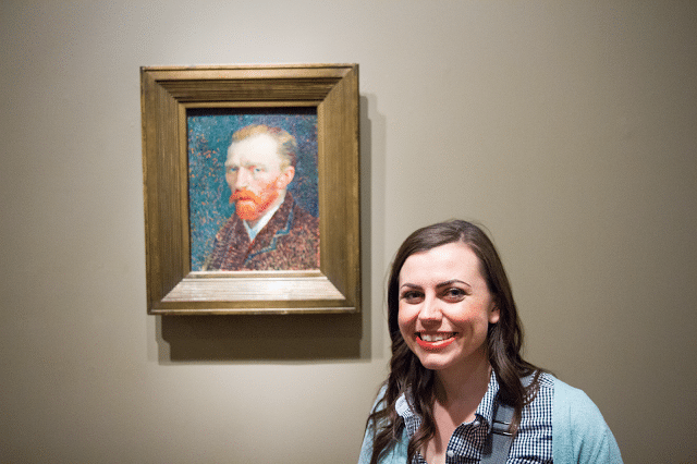 Visiting the Art Institution of Chicago Van Gogh