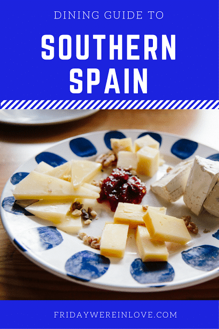 Guide to dining in Southern Spain. 
