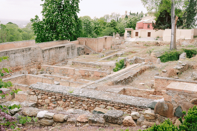 Architecture at the Alhambra. 