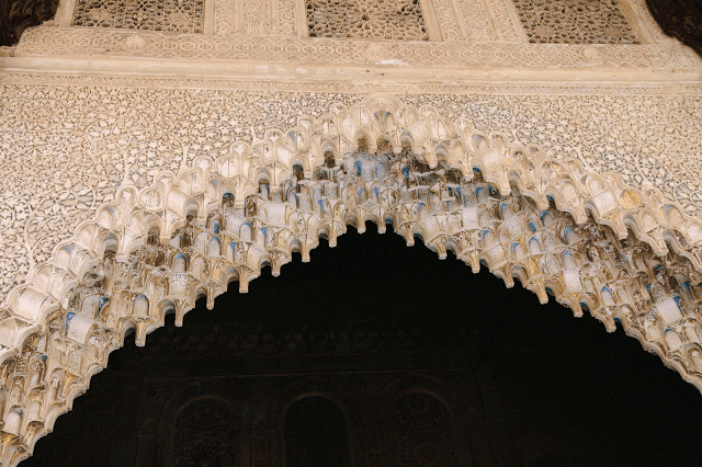 Details at the Alhambra in Southern Spain. 