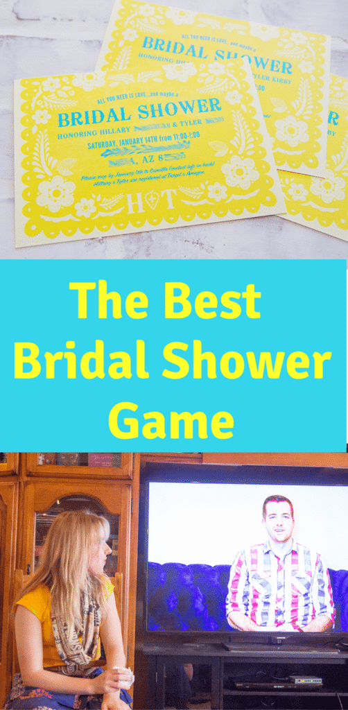 The Funnest Bridal Shower Game