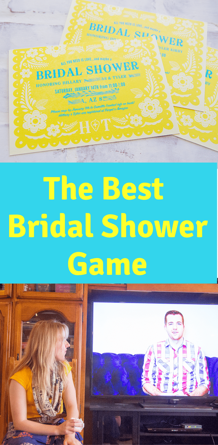 The Best Bridal Shower Game