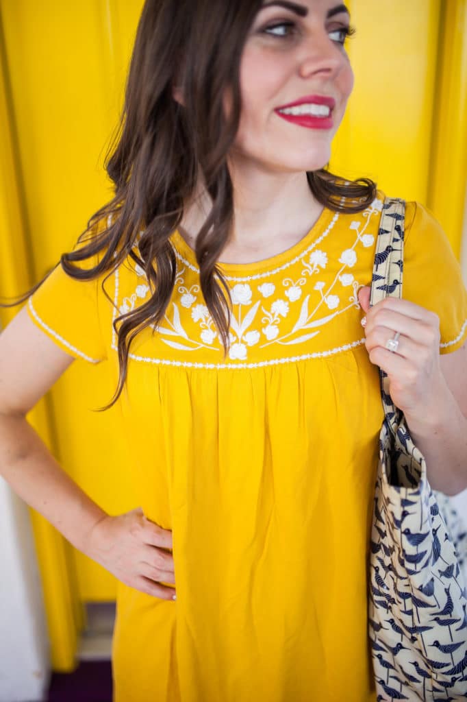 Yellow Dress for Summer. 