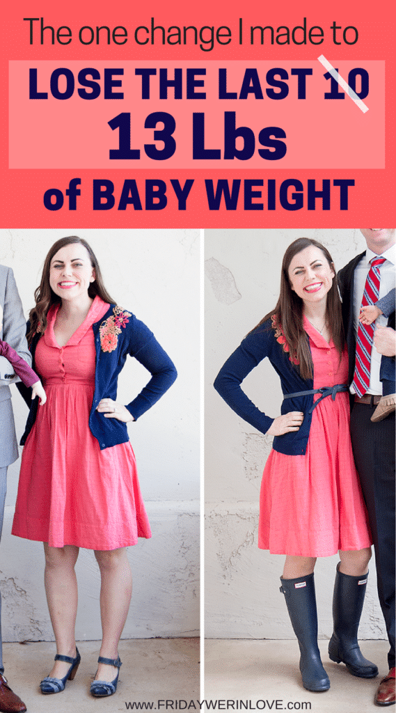 The one thing I did to Drop the last 10-15 lbs of Baby Weight