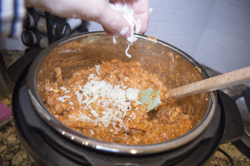 Instant Pot lasagna recipe. 
