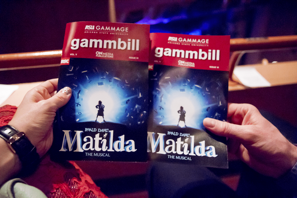 Matilda Playbill. 