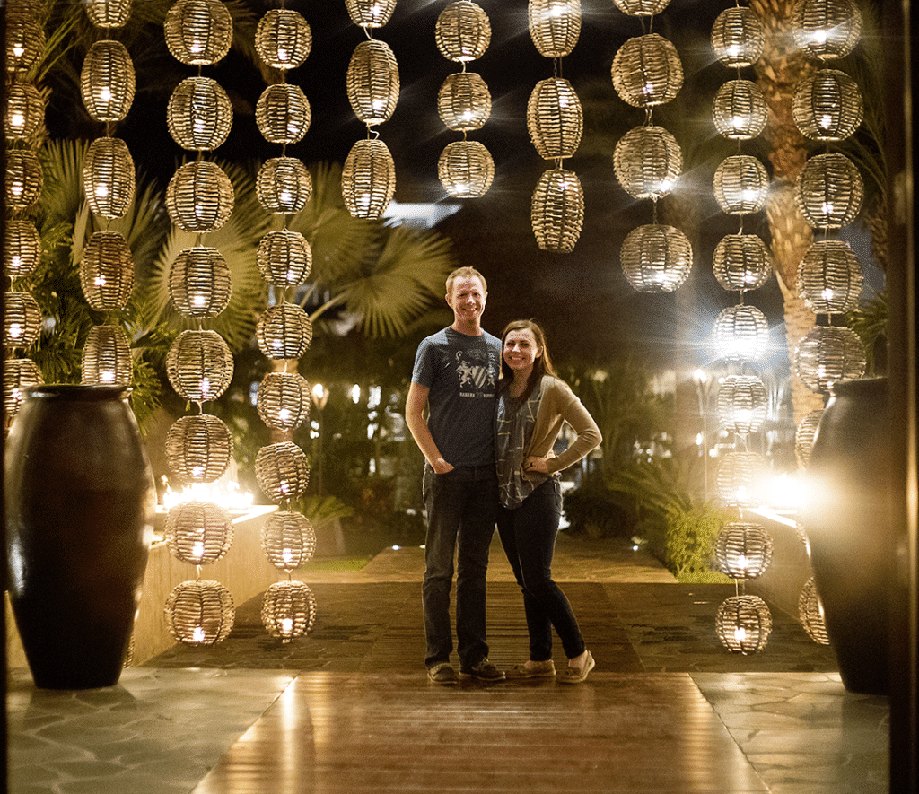 Romantic Dinner in Cabo. 