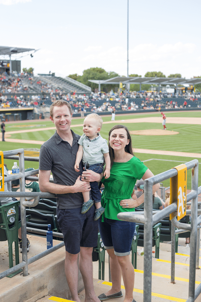 Spring Training game. 