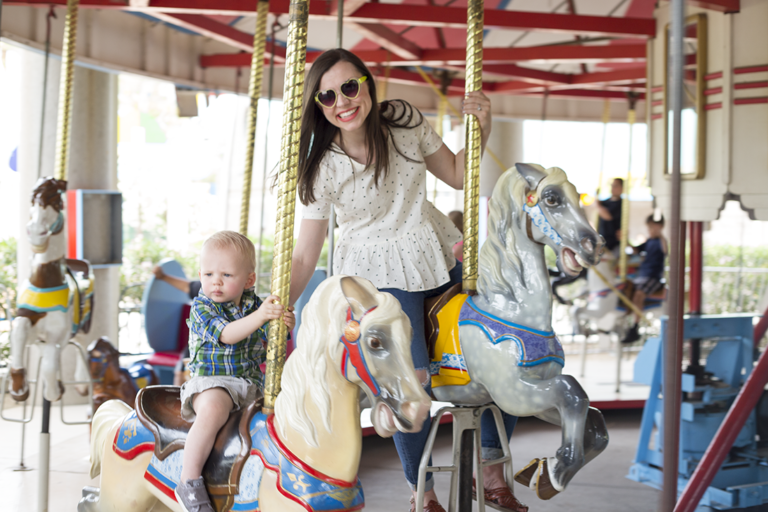 Enchanted Island amusement park. 